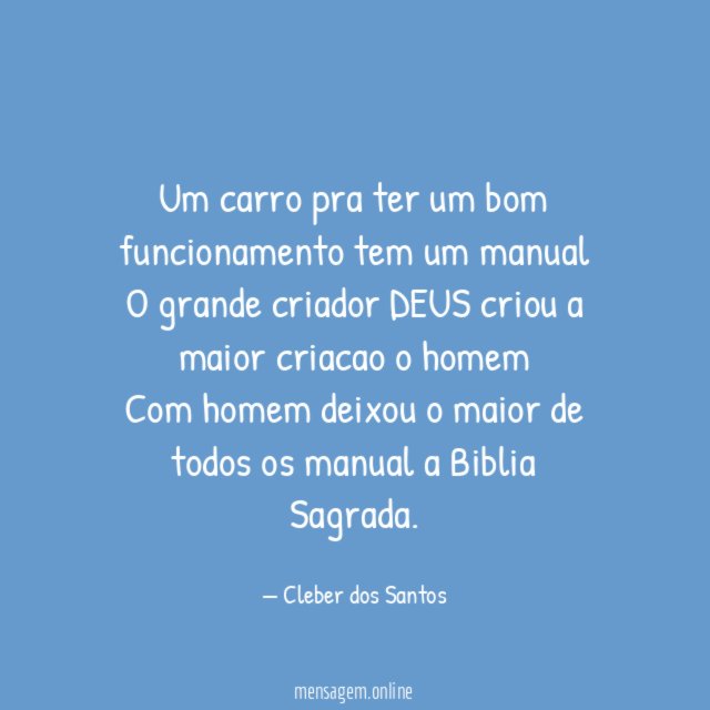 Um carro pra ter um bom funcionamento tem