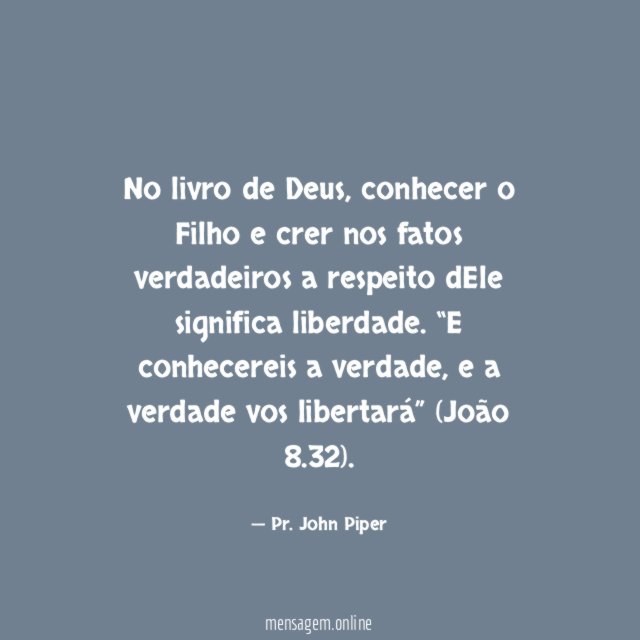 No livro de Deus