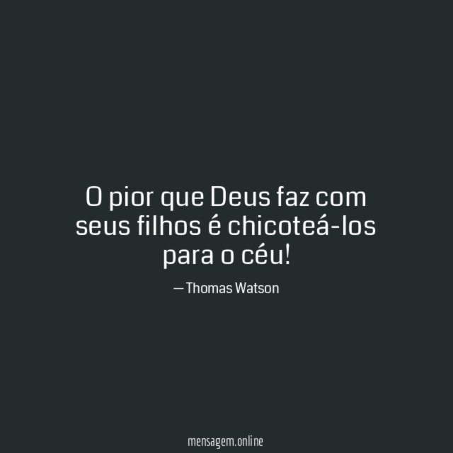 O pior que Deus faz com seus filhos