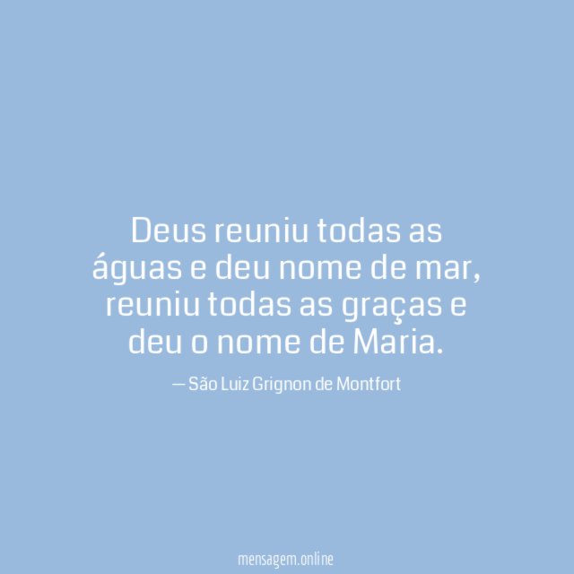 Deus reuniu todas as águas e deu nome de mar