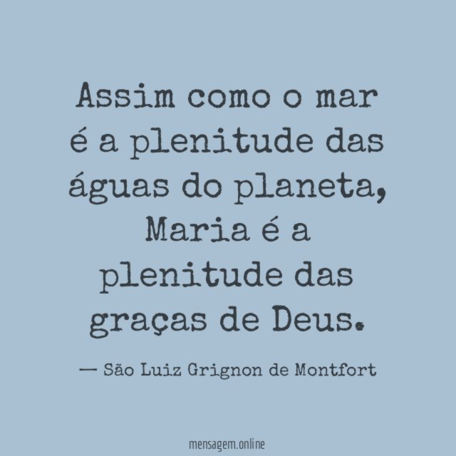 Assim como o mar é a plenitude das águas do planeta