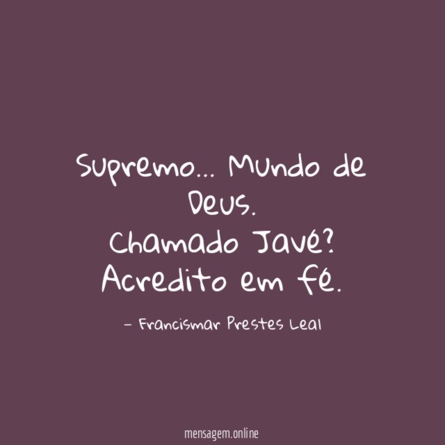 Supremo…