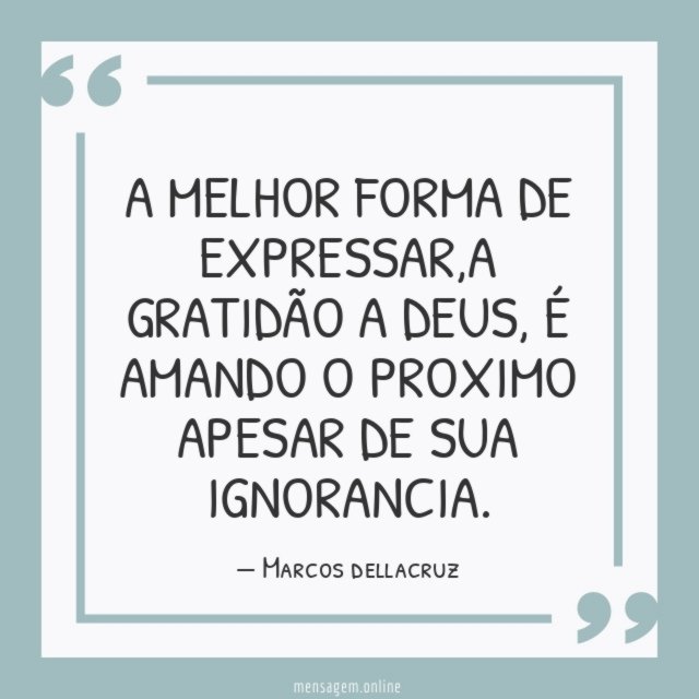 a melhor forma de expressar