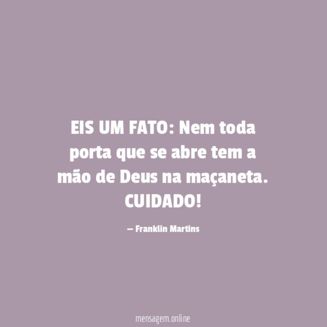 EIS UM FATO