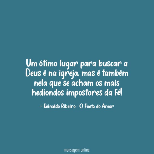 Um ótimo lugar para buscar a Deus é na igreja