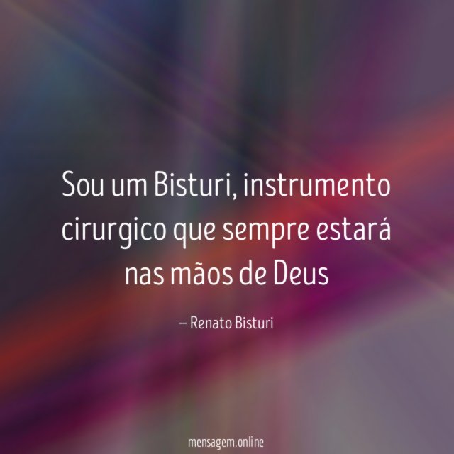 Sou um Bisturi