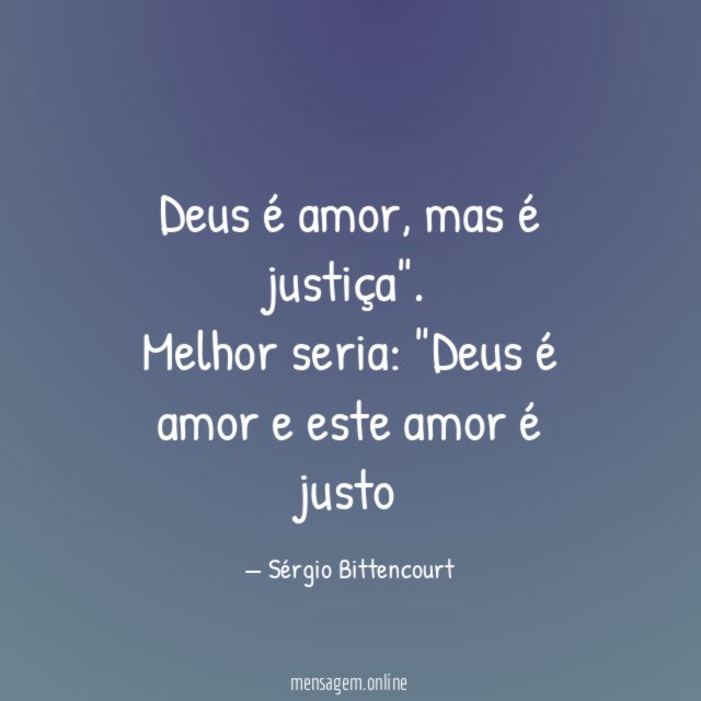 Deus é amor