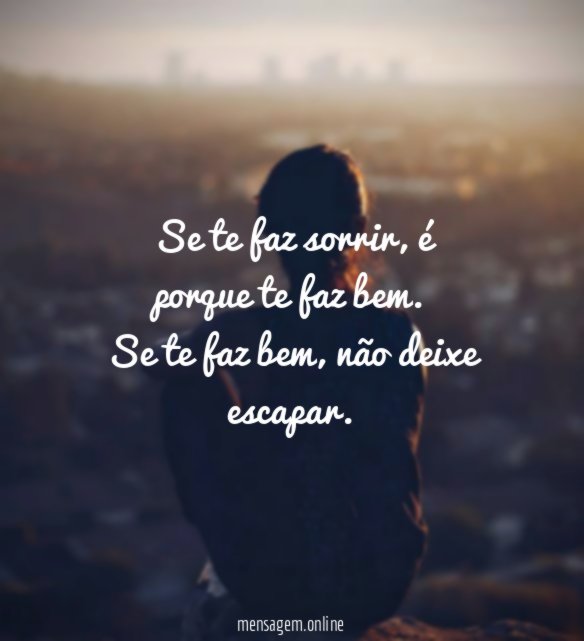 Se te faz sorrir
