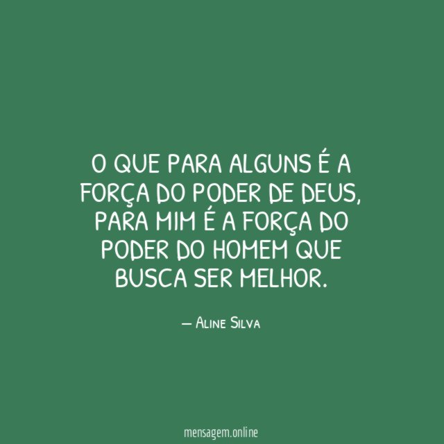 O que para alguns é a força do poder de Deus