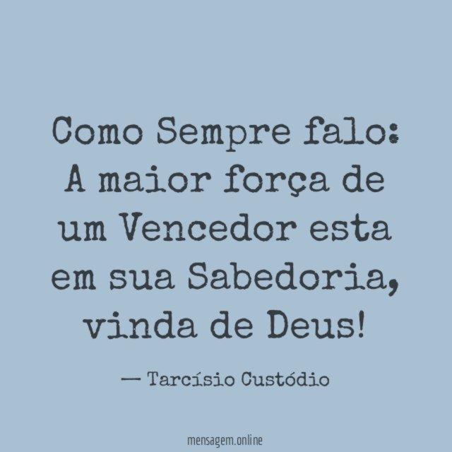 Como Sempre falo