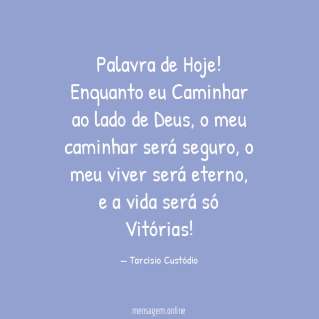 Palavra de Hoje