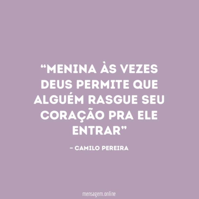 Menina Às vezes DEUS permite que alguém rasgue