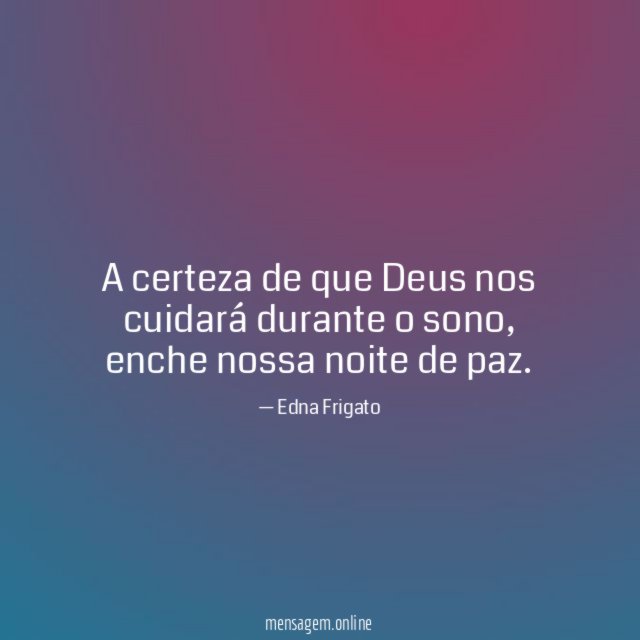 A certeza de que Deus nos cuidará durante o sono