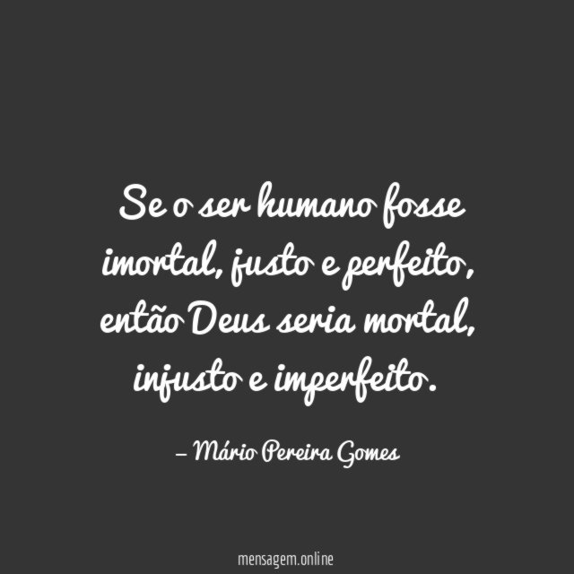 Se o ser humano fosse imortal