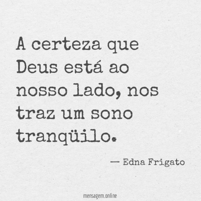 A certeza que Deus está ao nosso lado