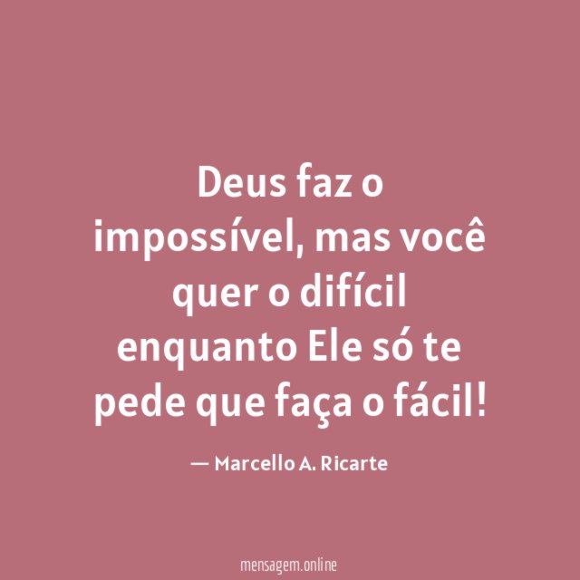 Deus faz o impossível