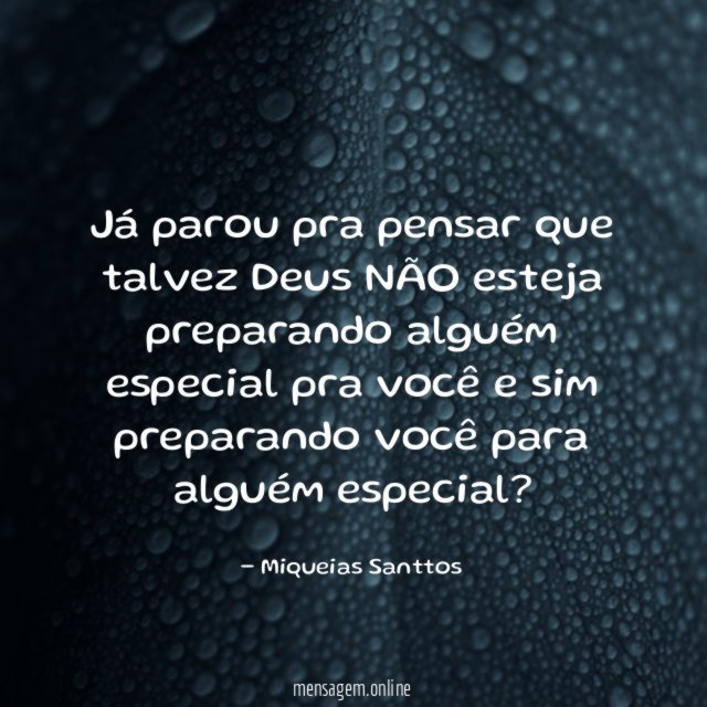 Já parou pra pensar que talvez Deus NÃO