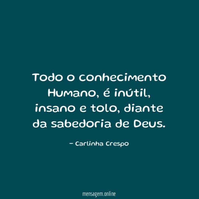 Todo o conhecimento Humano