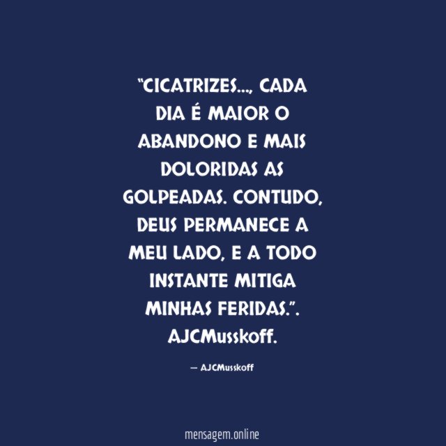 CICATRIZES