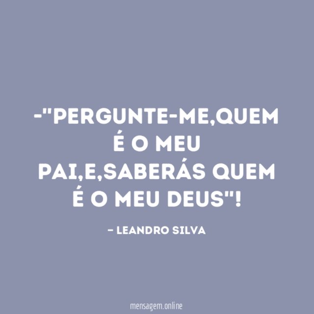 'PERGUNTE-ME