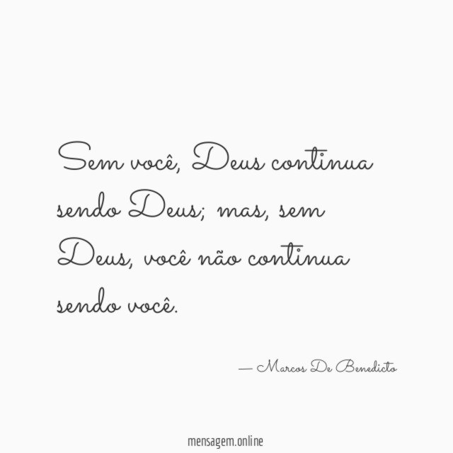 Sem você