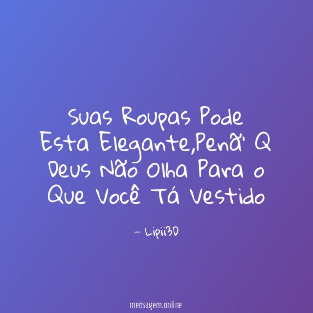 Suas Roupas Pode Esta Elegante