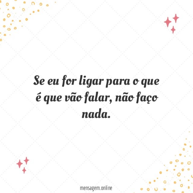 Se eu for ligar