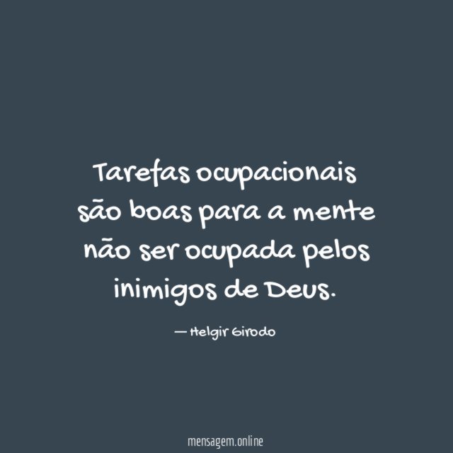 Tarefas ocupacionais são boas para a mente não