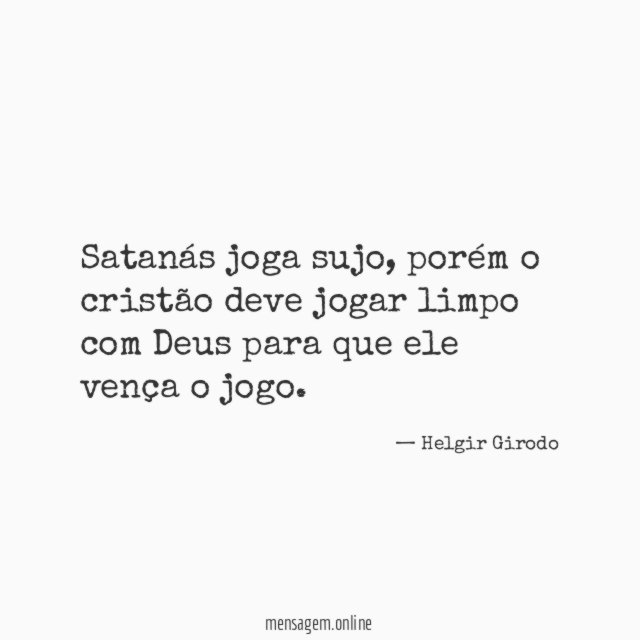 Satanás joga sujo