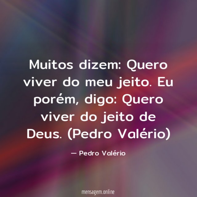 Muitos dizem
