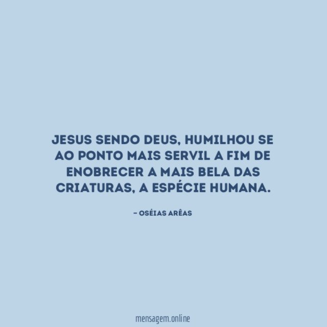 Jesus sendo Deus