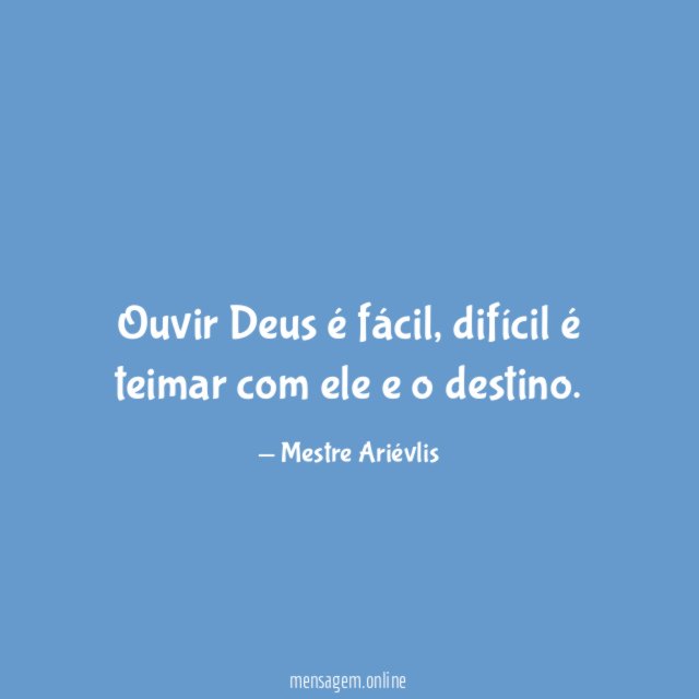 Ouvir Deus é fácil
