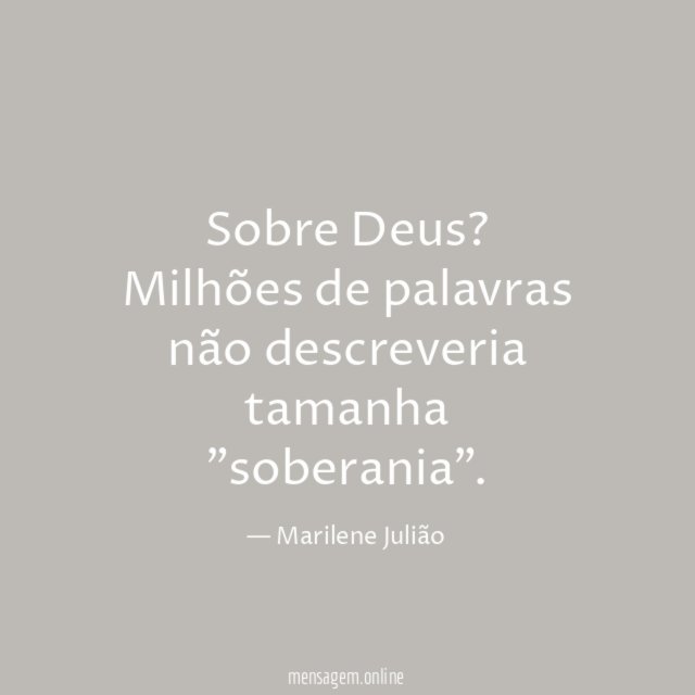 Sobre Deus