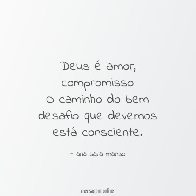 Deus é amor