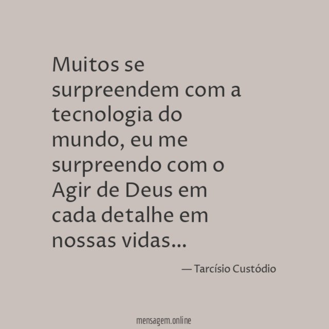 Muitos se surpreendem com a tecnologia do mundo