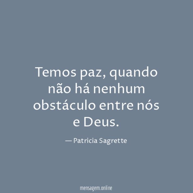Temos paz