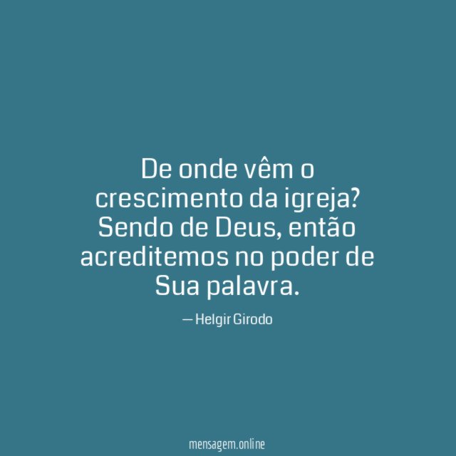 De onde vêm o crescimento da igreja