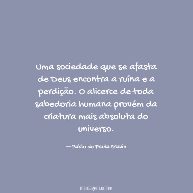 Uma sociedade que se afasta de Deus encontra