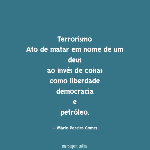 Terrorismo