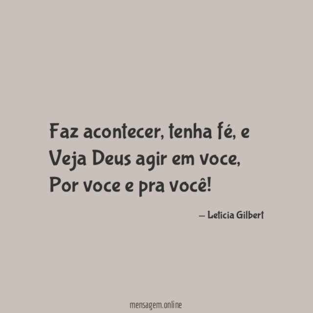 Faz acontecer