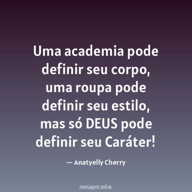 Uma academia pode definir seu corpo