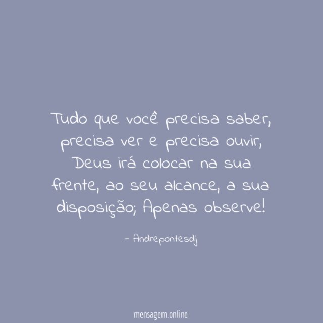 Tudo que você precisa saber