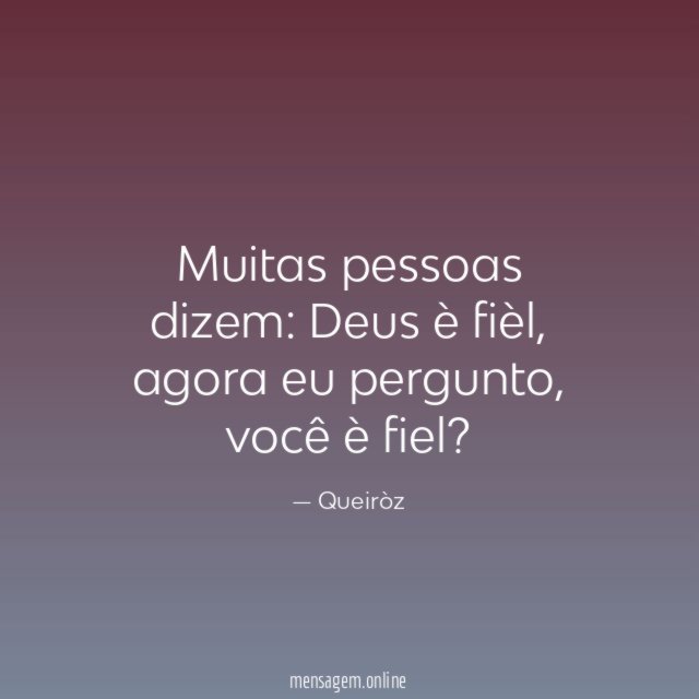 Muitas pessoas dizem