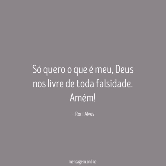 Só quero o que é meu