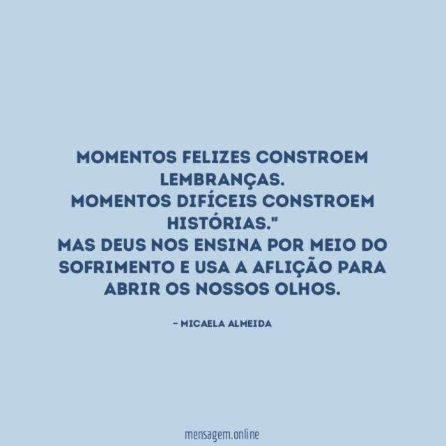 Momentos felizes constroem lembranças