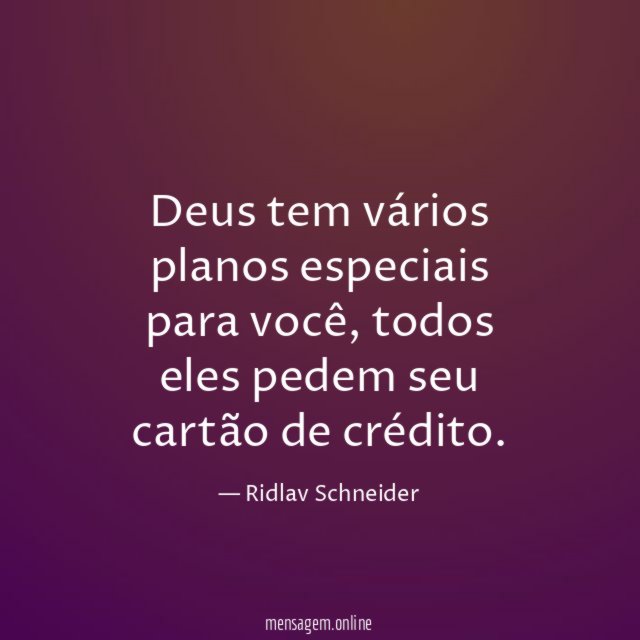 Deus tem vários planos especiais para você