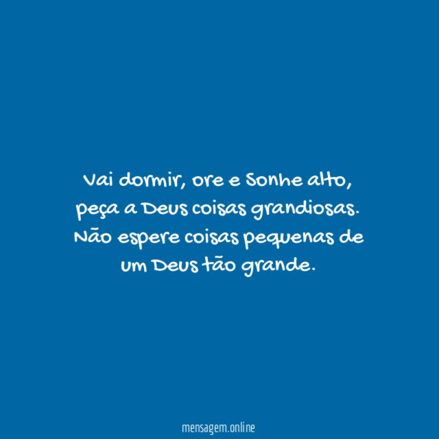 Vai dormir