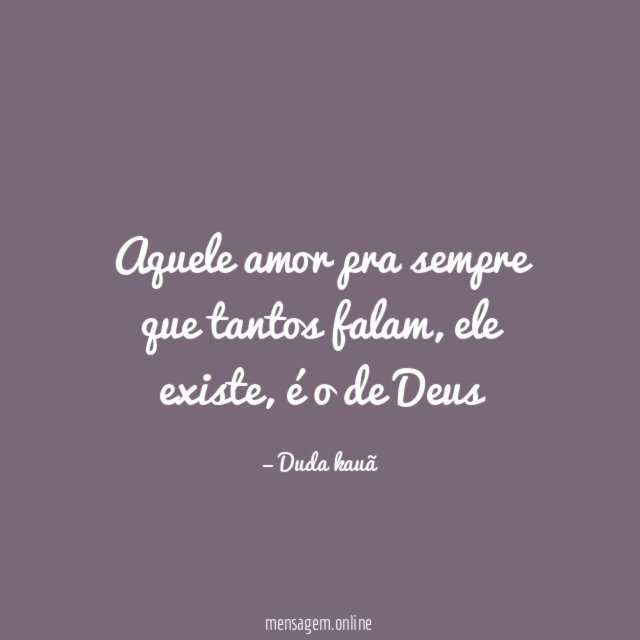 Aquele amor pra sempre que tantos falam