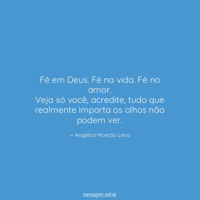 Fé em Deus