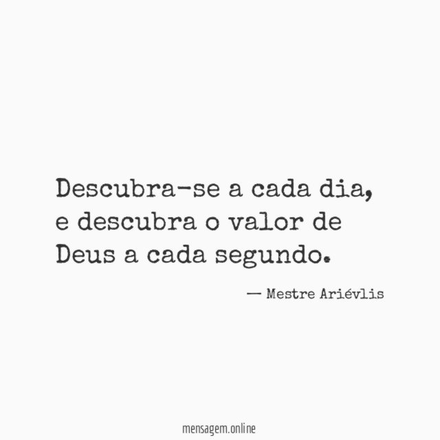Descubra-se a cada dia